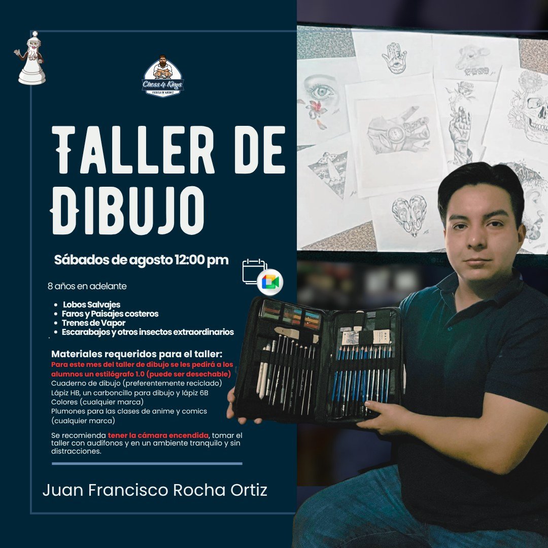 Taller de Dibujo de Chess4Kings
